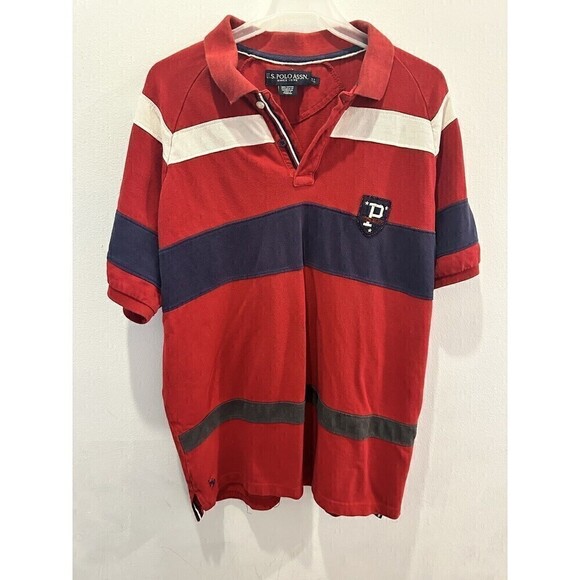 Men’s Polo Assn Red Xl Shirt - Picture 1 of 9